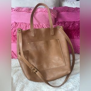 Portland Leather Goods Almond Full Size Crossbody